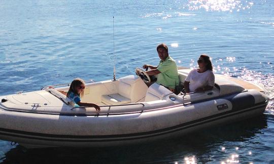 16' Avon Seasport RIB Rental in Illes Balears, Spain