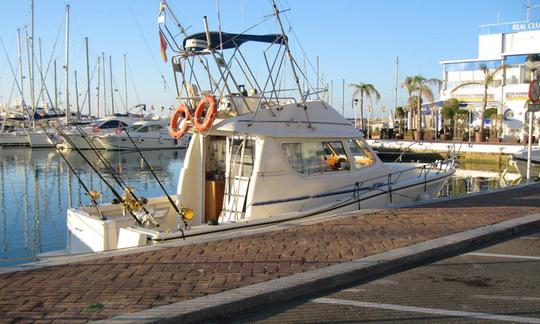 Fishing Cruising Boat In Estepona, Spain