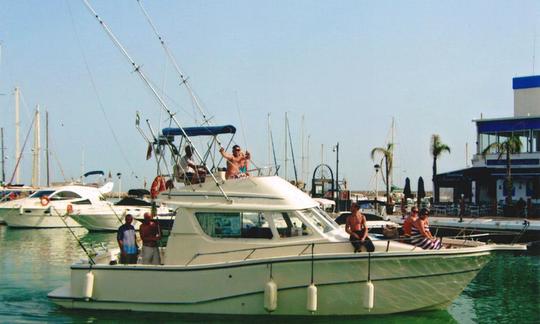 Fishing Cruising Boat In Estepona, Spain