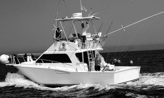 Enjoy Fishing in San Sebastián de La Gomera, Spain on 35' Cabot Sport Fisherman