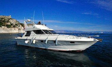 Charter a Motor Yacht in Gouvia, Greece