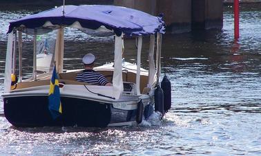 Alquiler de barcos por el canal en Estocolmo