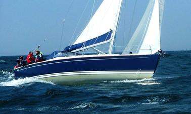 Velero Hanse de 37 pies: la Dama Azul