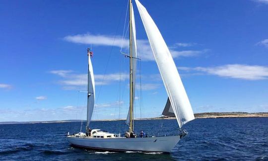 Location de monocoque de croisière « S/Y SANTANA » de 71' dans le sud de la Norvège