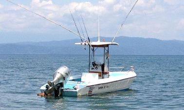 Tour de pesca de día completo en Puerto Jiménez, ¡con capitán incluido!