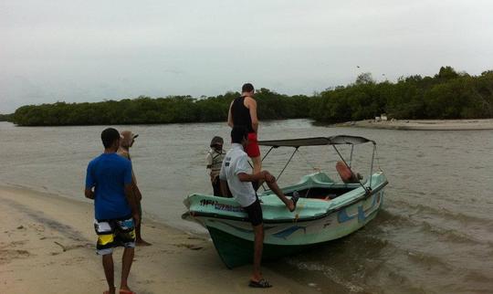 Passeio pelas ilhas do Sri Lanka a bordo de um barco particular para 6 pessoas!