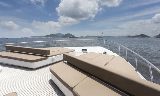 Sleek Western Cruiser - Iate a motor SeaDancer para 50 pessoas na Ilha de Hong Kong