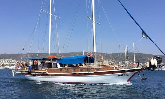 Daily Sailing Gulet Trips for 10 Person in Muğla, Turkey