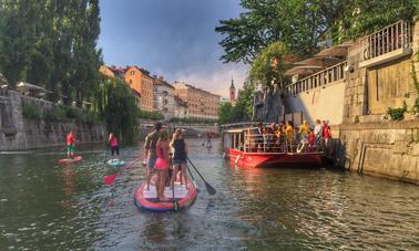 Stand Up Paddleboarding Tour in Ljubljana