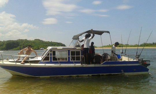 Enjoy Fishing in Beruwala, Sri Lanka on Cuddy Cabin