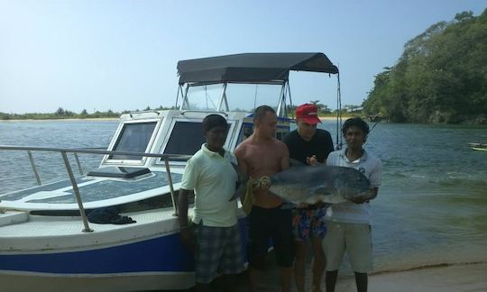 Enjoy Fishing in Beruwala, Sri Lanka on Cuddy Cabin