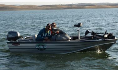 Enjoy Fishing in Puebla de Alcocer, Spain on Bass Boat