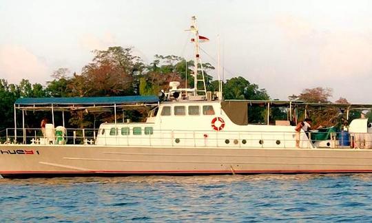 82ft  Surf Charter in Mentawi Island, Indonesia