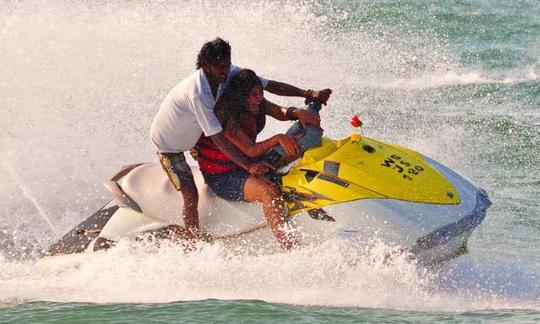 Experience the Exhilaration of riding a jetski in Maharashtra, India