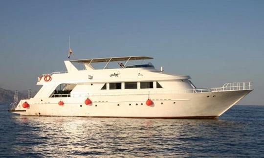 Charter 85' Aeolus Power Mega Yacht in South Sinai Governorate, Egypt