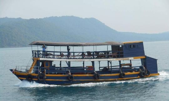 Charter a Passenger Boat in Krong Kampot, Cambodia