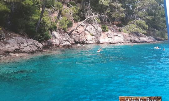 Experience all the beauty of Muğla, Turkey by boat