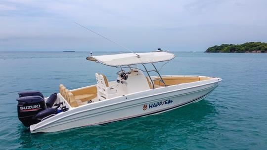 Louez un bateau de 29 pieds pour 10 personnes à Baru, Cholon Cartagena 