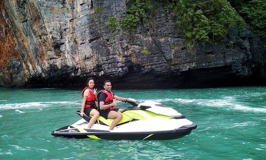 Speed up on a Jet Ski in Langkawi, Malaysia