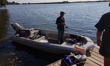 Enjoy Fishing in Lephalale, South Africa on a Jon Boat