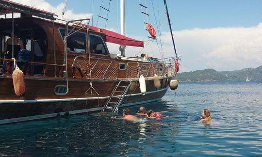 Charter 49' Gulet em Mugla, Turquia