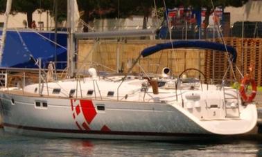 Charter the 46ft Beneteau Oceanis in Barcelona, Spain