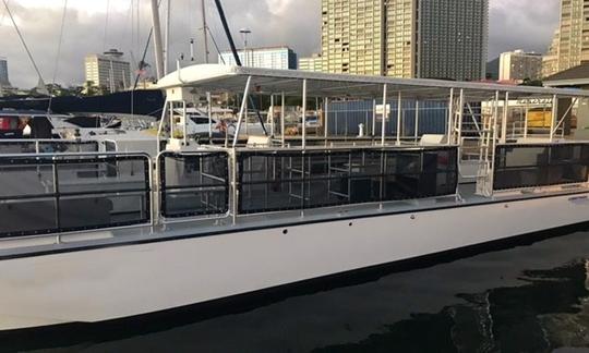 50' Power Catamaran Can Host Up To 49 Passengers In Honolulu