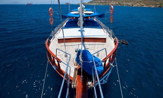 Charter 66' Karaarslan-3 Gulet in Datca, Mugla