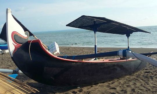 Charter Watugangga Traditional Boat in Mengwi, Bali