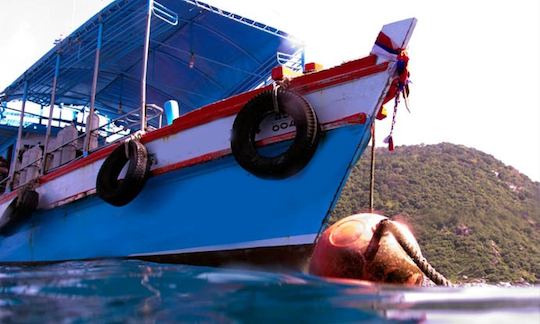 Dive Boat in Koh Tao