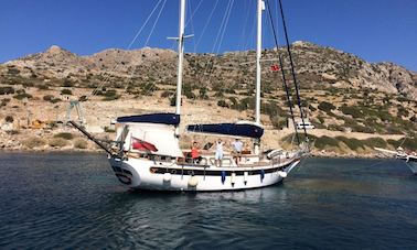 Ketch sleep aboard rental in Marmaris, Muğla Turkey