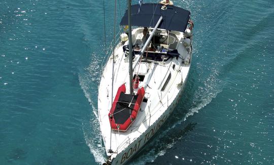 5 hours private sailing trip to West Sithonia, Halkidiki