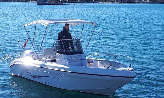 Rent 19' Ranieri Voyager Center Console in Sukošan, Croatia