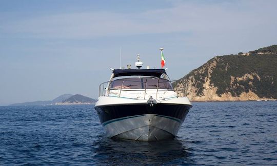 Charter 40' Sunseeker Portofino Motor Yacht in Marciana Marina, Italy