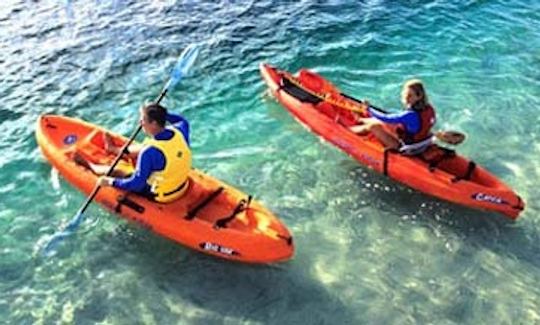 Single and Double Kayak's for rent in San Diego