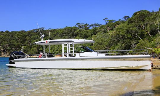 Luxury European Sports Cruiser in Sydney Harbour