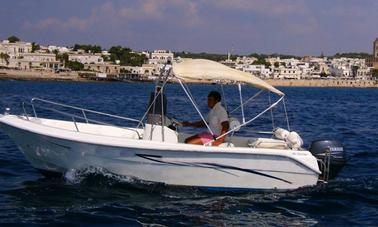 Rent 17' Simpaty 5.1 Center Console in Santa Maria di Leuca,