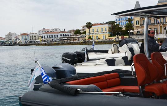 Viagem diária de Spetses /Porto Cheli às Ilhas Dokos e Hydra com Technohull