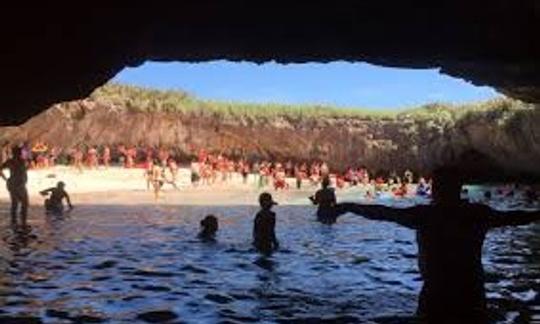 Excursão de 4 horas à praia escondida de Las Marietas