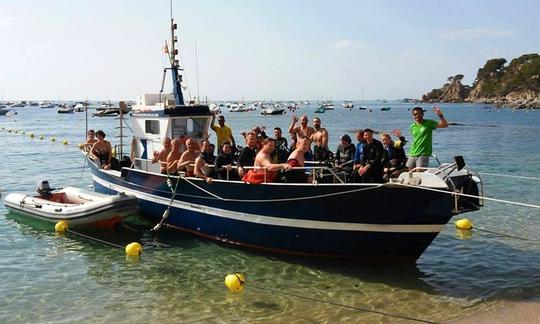 Clases de buceo en Palafrugell, España