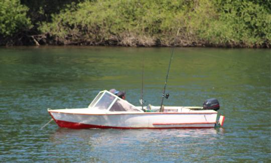 Enjoy Fishing in Teodoro Schmidt, Chile on 16' Dinghy