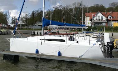 Full Day Sailing Charter On Antila 27 Cruising Monohull In Tolkmicko, Poland