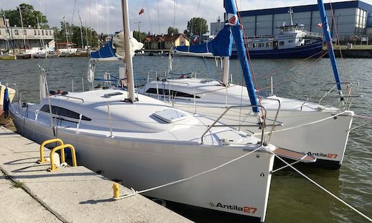 Captained Charter On Antila 27 Sailing Yacht In Tolkmicko, Poland