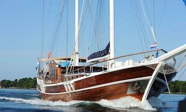 Charter the 2008 Sailing Gulet in Croatia