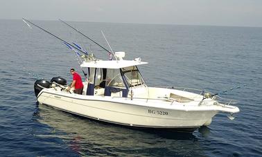 Enjoy Fishing on 30' Pursuit 3070 CC Center Console in Zadar, Croatia