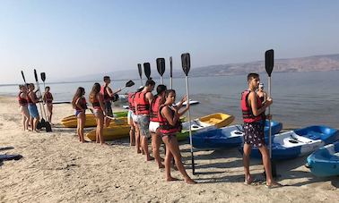 Stable Kayak Rentals in Ein Gev, Israel