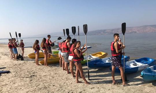 Alquileres estables de kayaks en Ein Gev, Israel