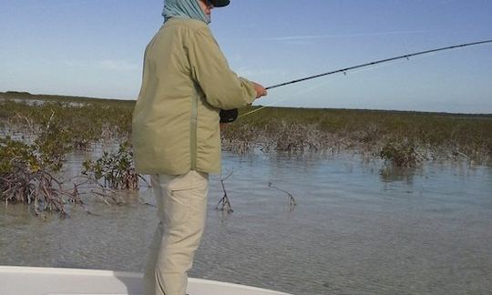 Enjoy Fishing in south Andros and mangrove The Bahamas with fishing guides  bonefish Doug. Tour guid of west side or snorkeling