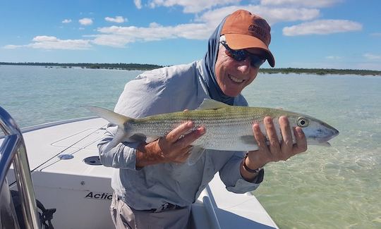 Enjoy Fishing in south Andros and mangrove The Bahamas with fishing guides  bonefish Doug. Tour guid of west side or snorkeling