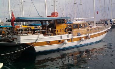 Gulet de vela Charter 69' Erdi 2 em Antalya, Turquia